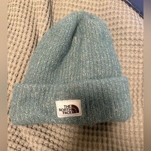 The North Face Teal Knit Beanie